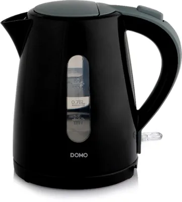 Immagine prodotto di Bollitore cordless 1l 2200w nero Domo DO9198WK