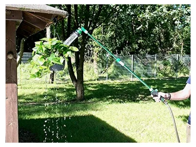 Produktbild von Teleskop-Gießstab mit 9 Sprühfunktionen und regelbarem Wasserfluss, 110 cm