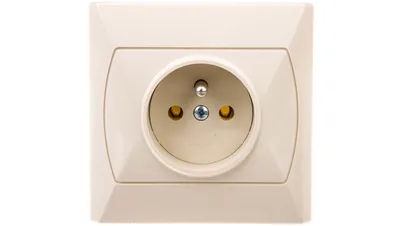 Immagine prodotto di AKCENT Presa singola senza beige GP-1AZ/01