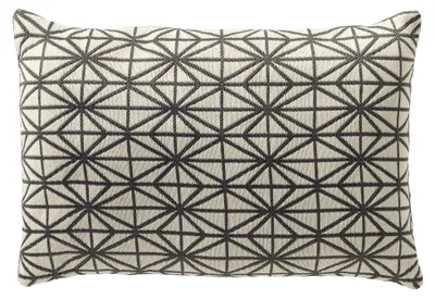 Produktbild von Dutch Decor Outdoor Dekokissen Geometric Nisa 40x60 cm Grau
