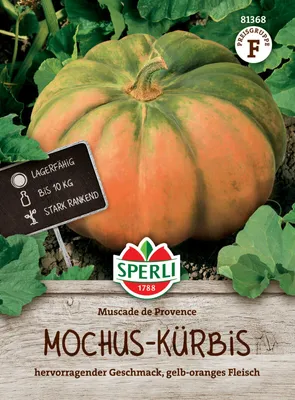 Produktbild von SPERLI Kürbissamen Muscat de Provence Cucurbita moschata 10 Pflanzen