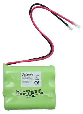 Produktbild von Akku 3.6V 2700mAh 50x50x16mm / Kabellänge: 15cm