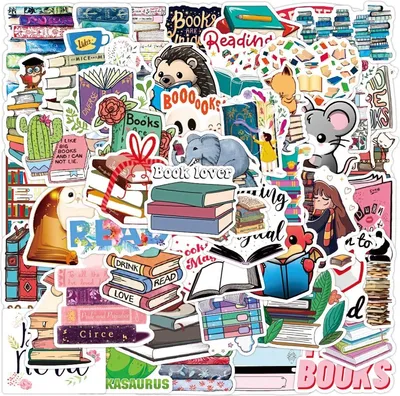 Image de Go Go Gadget – Pack de 50 autocollants – pour vélo, scooter, ordinateur portable, skateboard, valise, casque, etc. – Idéal pour les carnets Bullet Journal, les carnets créatifs et les amateurs de livres