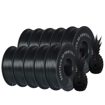 Zdjęcie produktu dla filament do drukarek 3D, szpule 10 kg, materiały uniwersalne, ABS czarny 10 kg