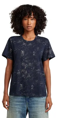 Productafbeelding van G-STAR Raw, dames T-shirt met all-over print, multicolor, maat L