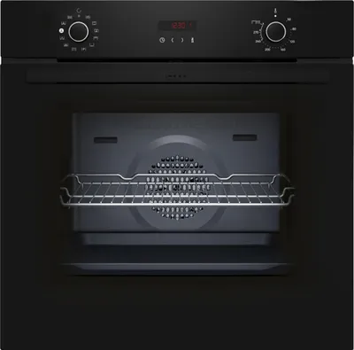 Image de Neff N 30, Einbau-Backofen mit Dampfunterstützung, 60 x 60 cm, Schwarz, B2CVG6AK3