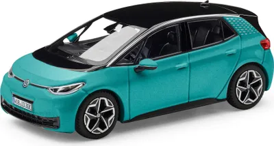 Zdjęcie produktu dla Oryginalny model samochodu Volkswagen w skali 1:43 ID.3, Makena/turkusowy metalik