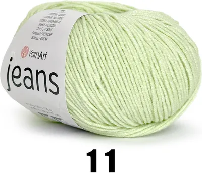 Produktbild von YarnArt Jeans (50g/160M) 11 pistazie
