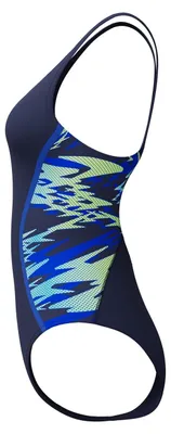 Zdjęcie produktu dla Strój kąpielowy damski Speedo Hyperboom Splc Msclbk 1Pc granatowo-błękitne