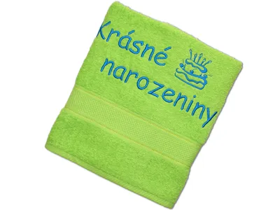 Obrázek produktu pro Narozeninová osuška pro muže