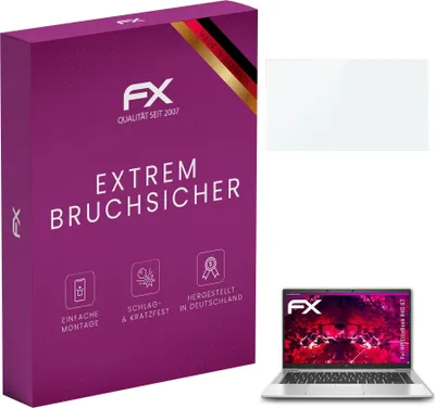 Produktbild von atFoliX 4061187453337, Laptop Bildschirmschutz, Transparent, HP, EliteBook 840G7, Glas, Kratzresistent
