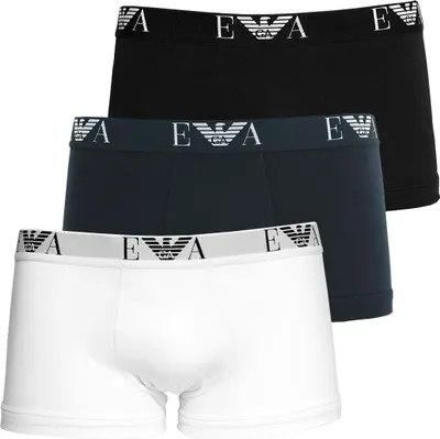Produktbild von EMPORIO ARMANI 3er Pack Herren Trunk Fb. Mehrfarbig Gr.L