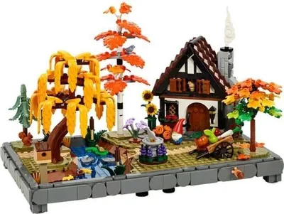 Produktbild von LEGO Icons Le Jardin d'Automne 11372, Bauset für Erwachsene, Miniatur Modell