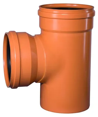 Produktbild von PVC-Abzweigrohr Osma KGEA 87°, DN 500 x 500, orange