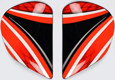 Image de Holderset Arai Saj Randy Red Full Face Helmet