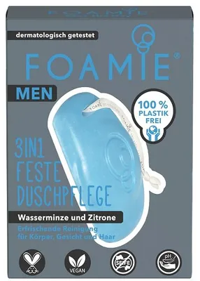 Produktbild von Foam.Feste Duschpfl.Men Wasserminze