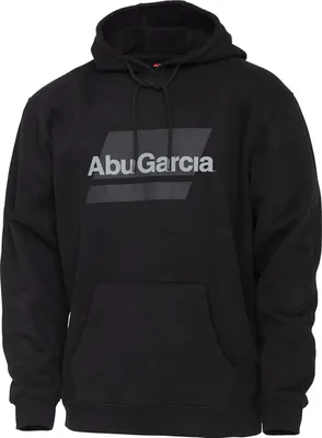 Produktbild von Abu Garcia Flag Logo Hoodie Black - Angelpullover, Größe:L