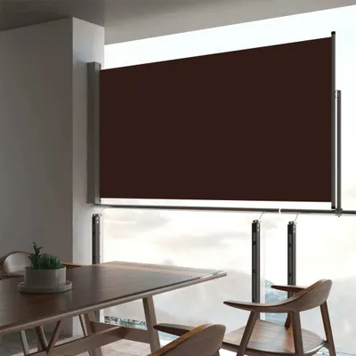 Immagine prodotto di The Living Store Tenda laterale estensibile 160x300 cm Brown