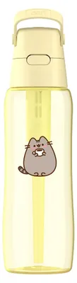 Zdjęcie produktu dla Butelka Filtrująca Dafi x PUSHEEN SOLID 0,7 z Filtrem Yellow