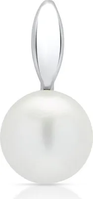Produktbild von Anhänger aus poliertem 925er Silber mit Süßwasserperle