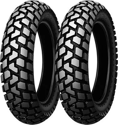Obrázok produktu pre Pár pneumatík DUNLOP 90/100-19 55P + 120/90-16 63P K460