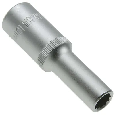 Produktbild von LANGE VIELZAHN 12-KANT Steckschlüsseleinsatz Schraubenschlüssel 10 mm