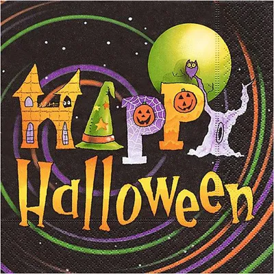 Produktbild von Paper+Design 21996 Lunchservietten Design "Happy Halloween"