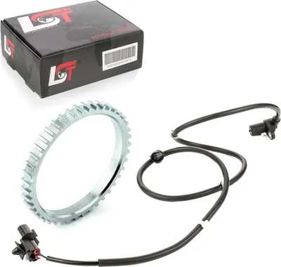 Produktbild von ABS-Sensor und ABS-Ring Set Vorderachse rechts 43 Zähne für MITSUBISHI LANCER 7