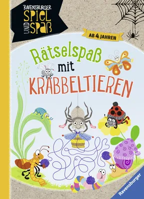 Produktbild von Rätselspaß mit Krabbeltieren