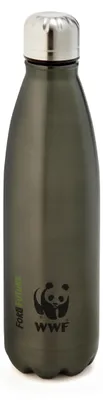 Edelstahl-Wasserflasche, 1 Stück, schlank, 28 cm, leckagesicher