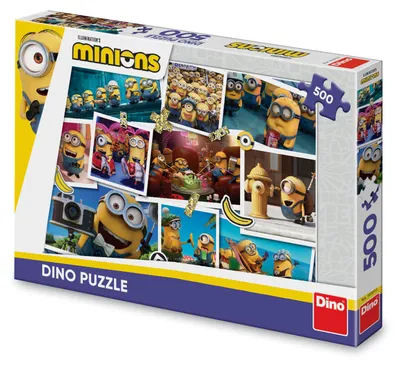 Immagine prodotto di DINO Puzzle Mimoni, 500 pezzi