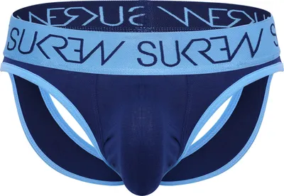Produktbild von SUKREW - Herren Thongs Unterwäsche - V-Thong Marine - 1x Größe L