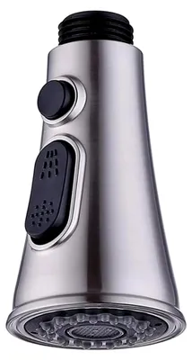 Produktbild von Ersatzbrausekopf für Küchenarmaturen, Geschirrbrause mit 2 Strahlarten, Chrom