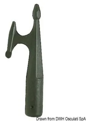Produktbild von Bootshaken polypropylene schwarz 30 mm Osculati 34.171.40NE