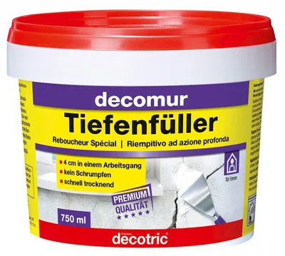 Produktbild von Decotric Decomur Tiefenfüller 750 ml