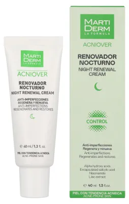 Produktbild von Martiderm Acniover Night Renewal Cream