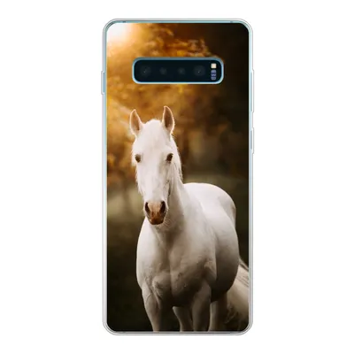 Produktbild von MuchoWow® Handyhülle Schutzhülle Hülle für Samsung Galaxy S10 Lite Pferd - Licht - Sonne Silikon Softcase Handy Hülle - Schutz