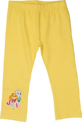 Produktbild von Paw Patrol Leggings für Mädchen Skye & Everest - Smile Kinder Leggins Hose Mädchenhose Sporthose Gelb 122-128