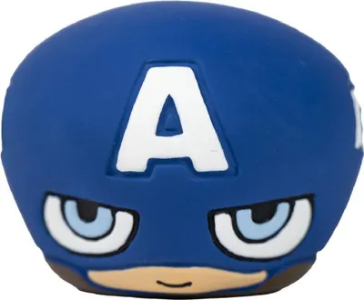 Image de Jouet pour chien Marvel bleu latex 8 x 7 x 8 cm
