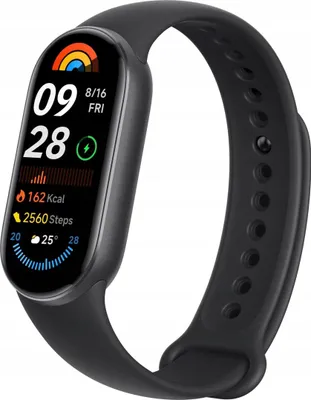 Obrázok produktu pre Xiaomi Mi Band 9: Inteligentné náramkové hodinky s AMOLED displejom, Wi-Fi, Bluetooth 5.0, výdrž až 21 dní a viac ako 150 režimov