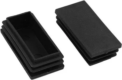 Image de Caches rectangulaires en plastique 30 x 60 mm, lot de 2