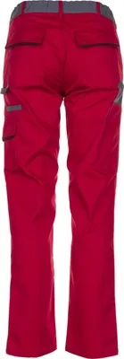 Zdjęcie produktu dla Spodnie damskie Planam Bundhose Highline, rozmiar 38, kolor: czerwony/grafitowy/czarny