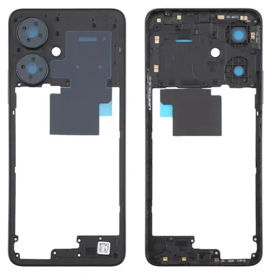 Obrázek produktu pro Pro Xiaomi Redmi 13C 5G Center Frame Bezel Plate Náhradní díl Repair Black