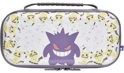 Image de Pochette rigide de protection et transport console - Nintendo Switch et Switch 2 - Hori - Pokémon - Motif Ectoplasma et Mimiqui