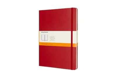 Produktbild von Moleskine 805-50-0285-508-2, Einfarbig, Rot, Matt, 70 g/m², Liniertes Papier, Hardcover