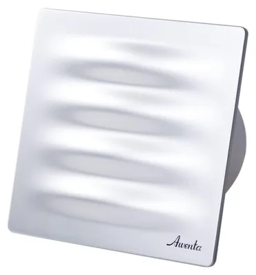 Image de Ventilateur axial de petite pièce avec inertie & hygrostat Système Silent Vertico Argent 100 H