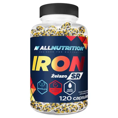 Zdjęcie produktu dla Allnutrition Iron SR 120kap ALLNUTRITION