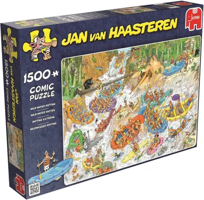 Produktbild von Jan van Haasteren - Wildwasserrafting - 1500 Teile