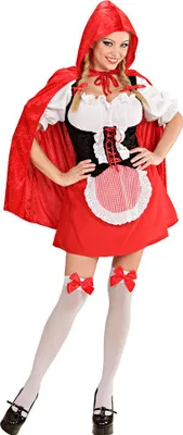 Produktbild von Rotkäppchen 4-teilig rot Damenkostüm L