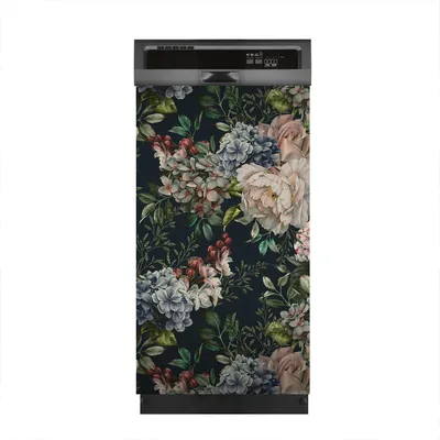 Produktbild von Magnete Dekorative 45x80 cm Küche Magnetmatte Spülmaschine - Muster mit Blumen